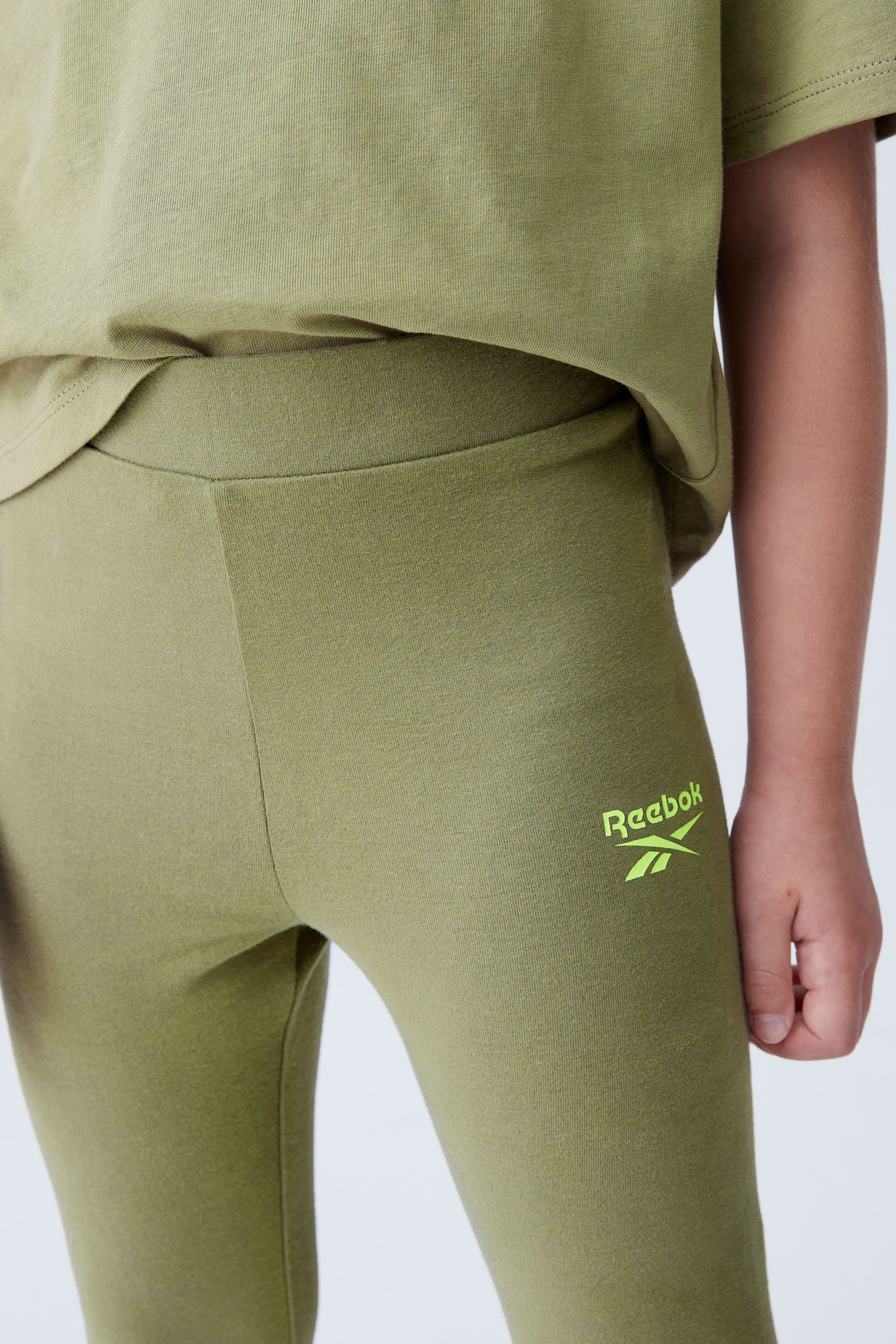 Reebok stretch cotton high waist discount tight fit
