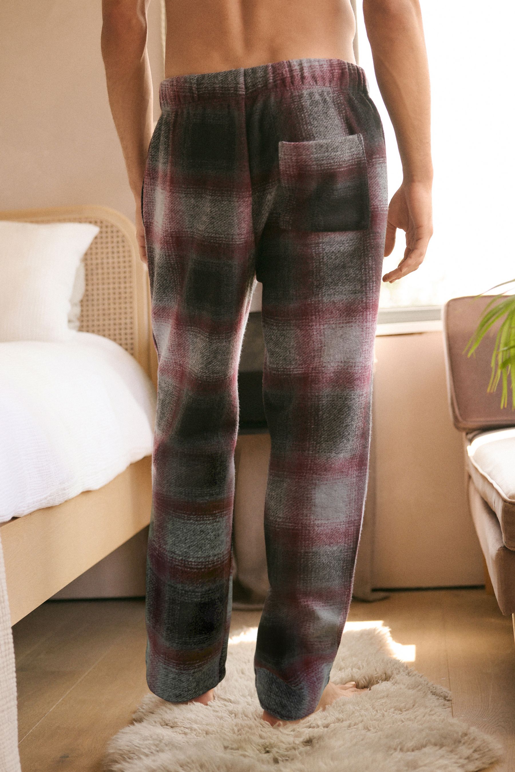 Fuzzy mens pajama pants online
