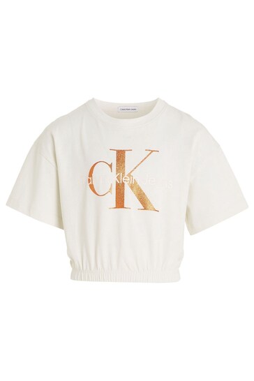 Calvin Klein Kids Bronze Monogram T-Shirt