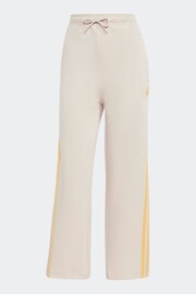 adidas Natural Sportswear Future Icons 3-Stripes Open Hem Joggers - Image 6 of 6
