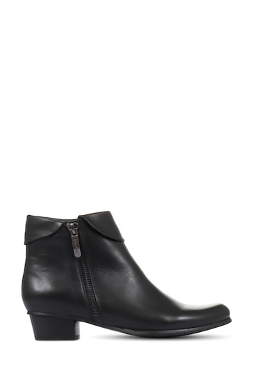 Regarde Le Ciel Stefany-03 Heeled Leather Ankle Boots