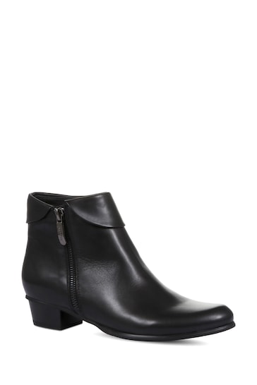 Regarde Le Ciel Stefany-03 Heeled Leather Ankle Boots