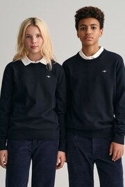 GANT Shield Logo Classic Cotton Jumper - Image 1 of 5