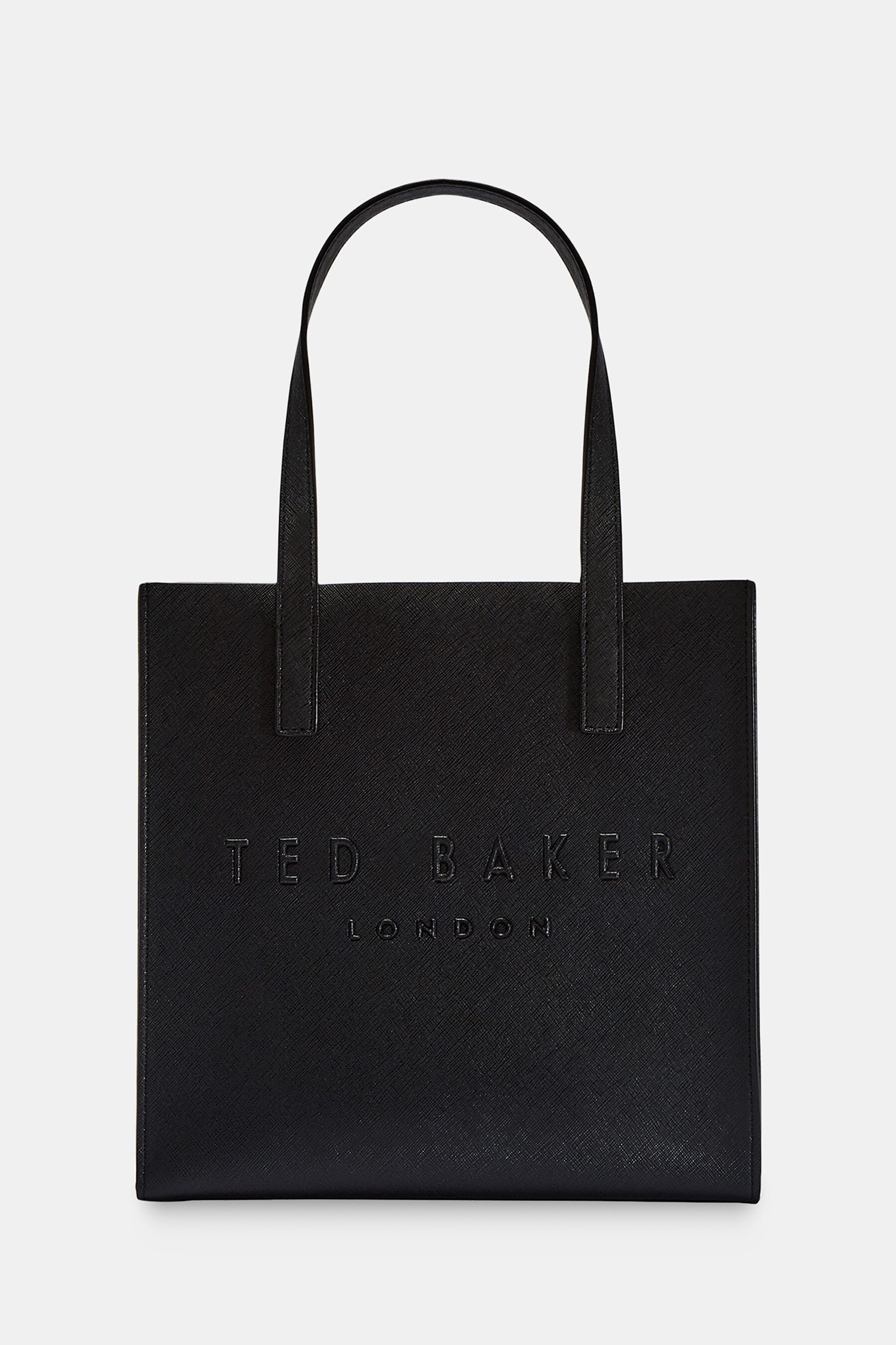 Buy Ted Baker Black Crosshatch Small Icon Bag from Next Luxembourg