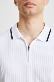 French Connection Needle Polo Shirt - Image 3 of 3