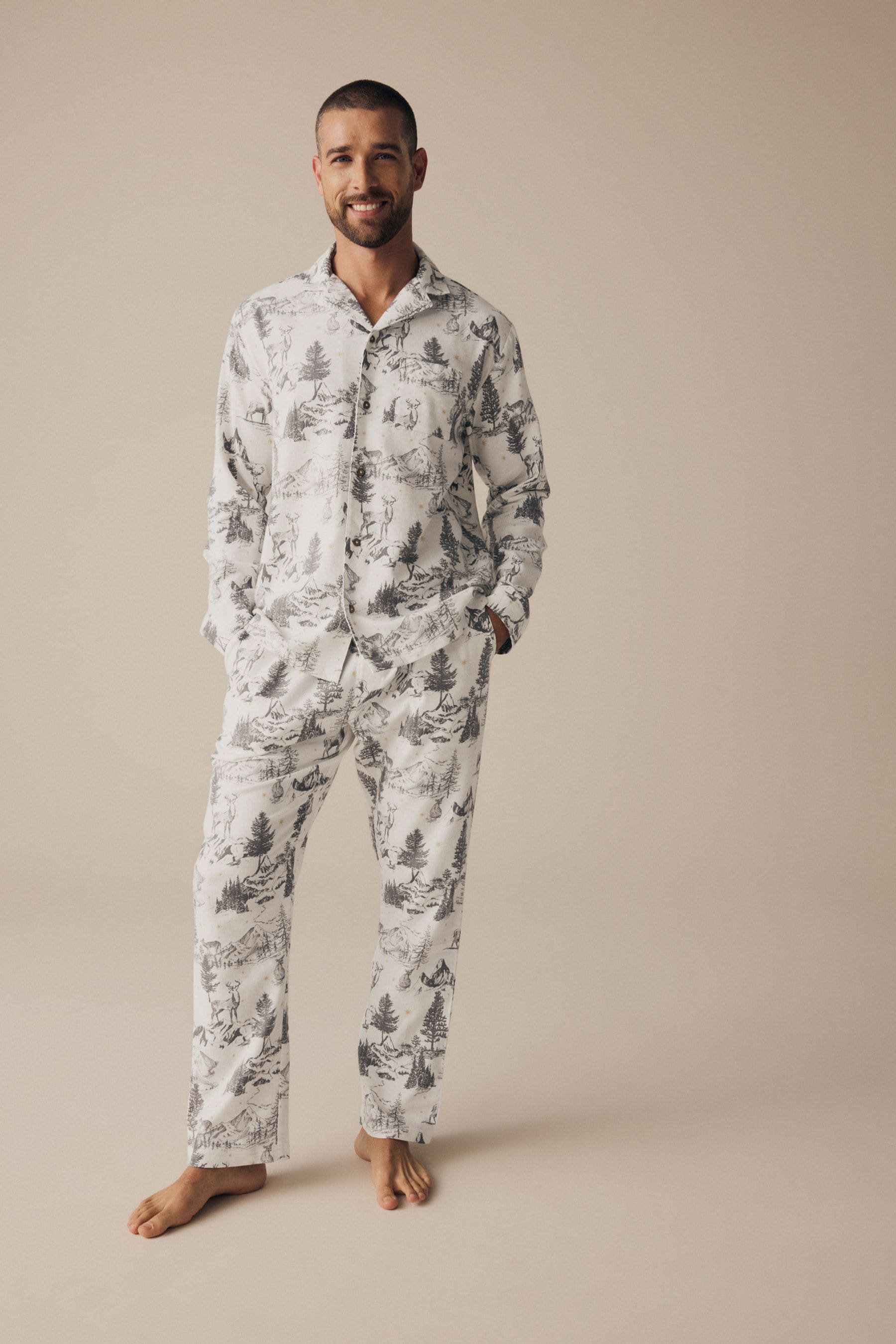 Cotton print pyjamas online