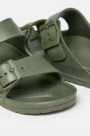 Joules Sunseeker Khaki Green EVA Sliders - Image 3 of 5