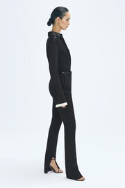 Reiss Black Jean Super Skinny Fit Trousers - Image 3 of 5