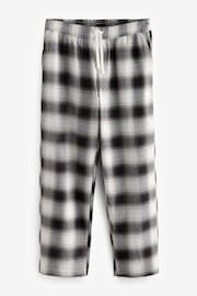 Neutral Check Overhead Sweatshirt Pyjamas Set - Image 9 of 11