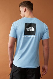 The North Face Blue Mens Redbox Short Sleeve T-Shirt - Image 2 of 6