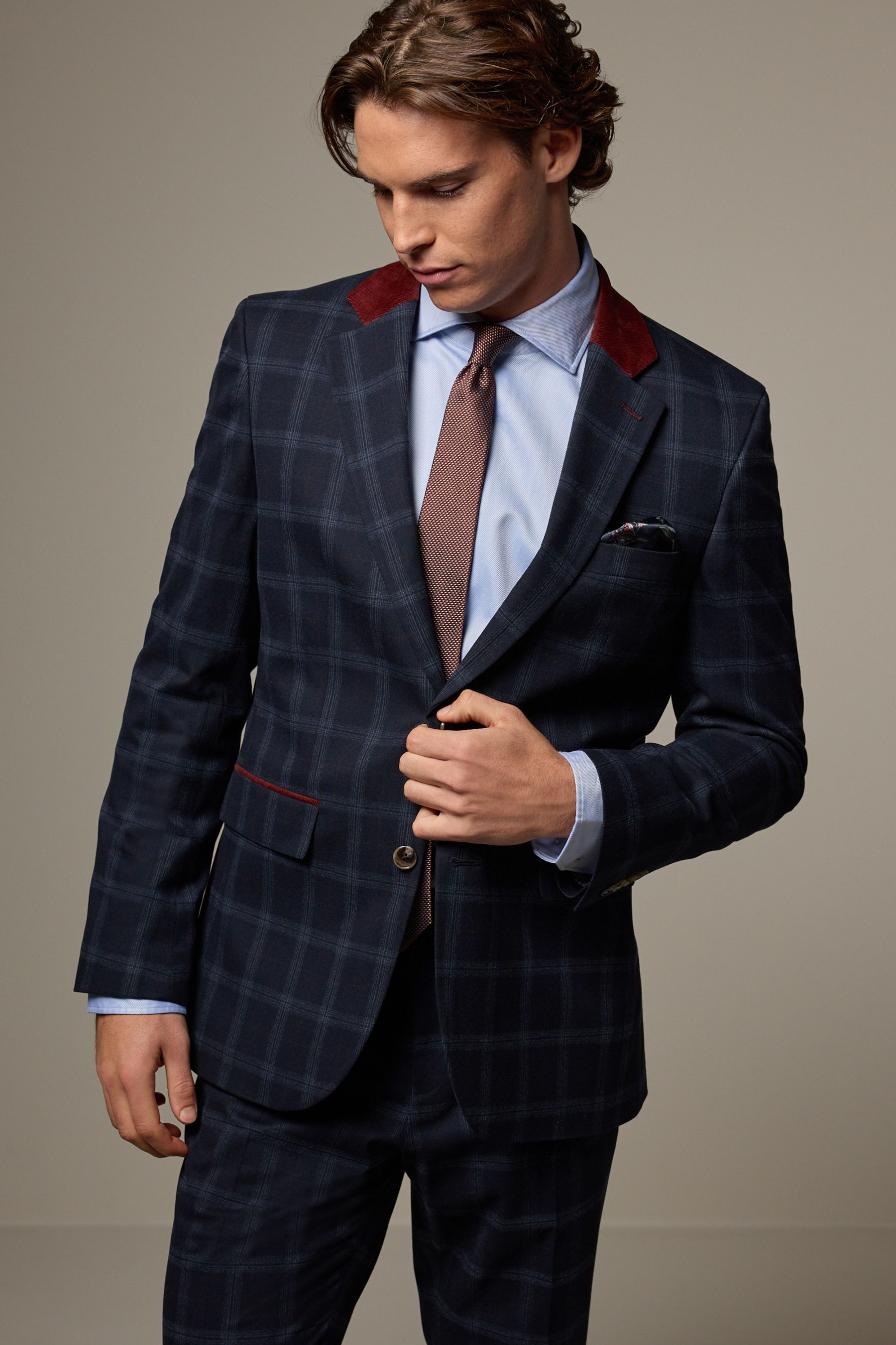 Flannel suit jacket outlet
