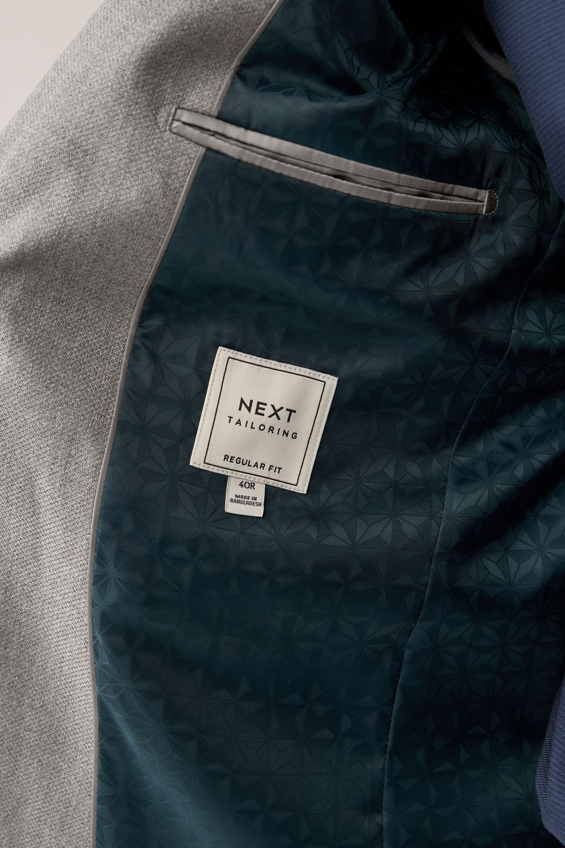 Next Performance Collection Jacket Buy Grey Regular Fit Textured Suit Jacket from the Next UK online shop