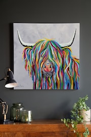 Steven Brown Art Grey Emily McCoo Medium Canvas Print - Image 1 of 4