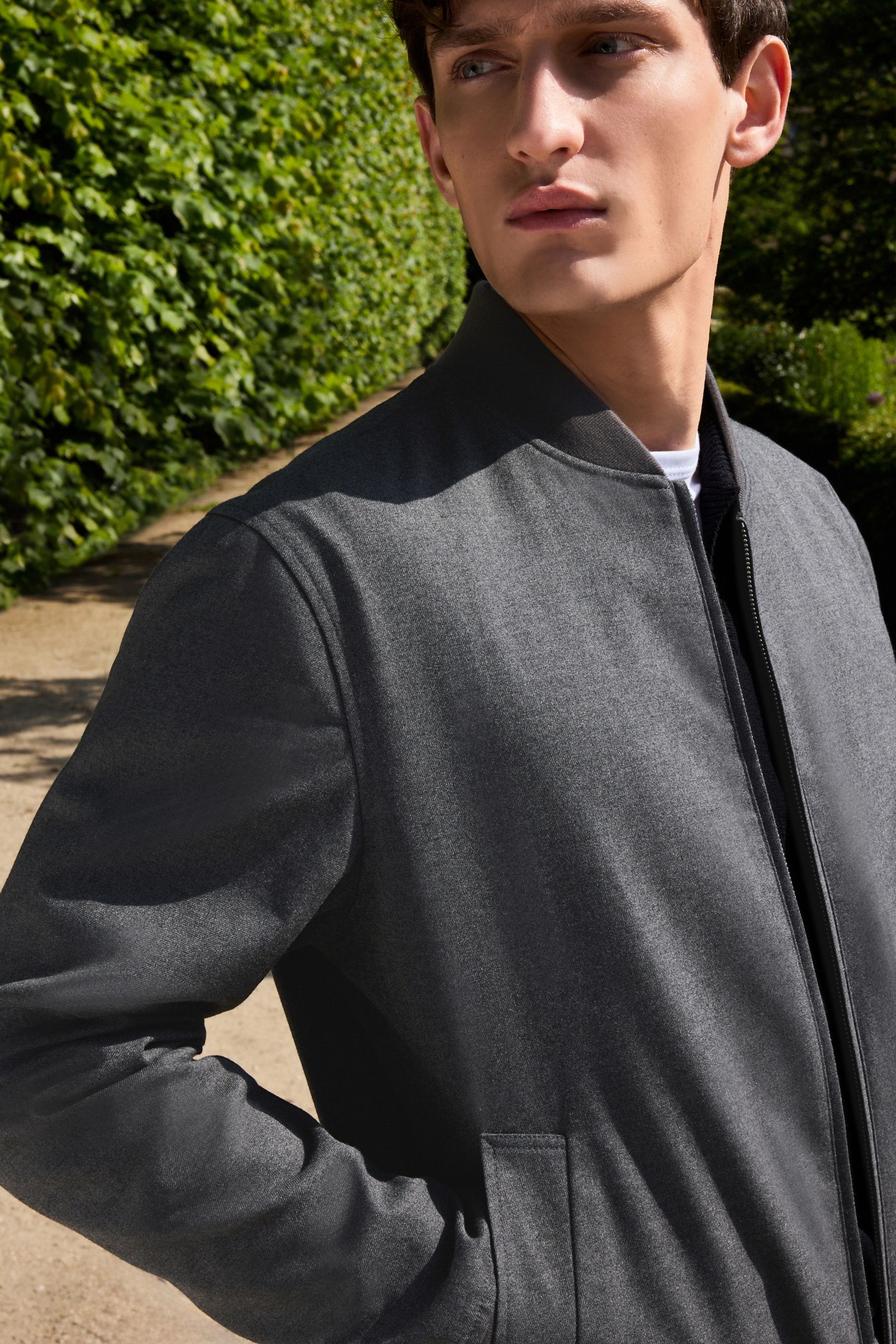 Flannel and bomber jacket hotsell
