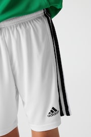 adidas White Squadra 21 Shorts - Image 3 of 10
