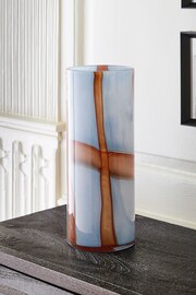 Multi Large Statement Pattern Glass Vase - Image 2 of 4