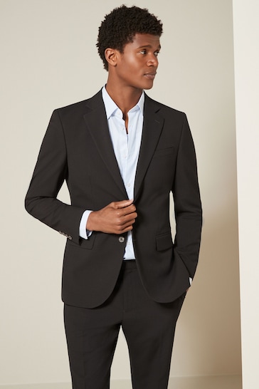 Brown Slim Fit Motionflex Stretch Suit Jacket