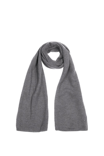 Pure Luxuries London Grey Oxford Cashmere Scarf