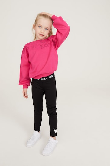 Buy Nike Black Little Kids Performance Leggings from the Next UK online shop