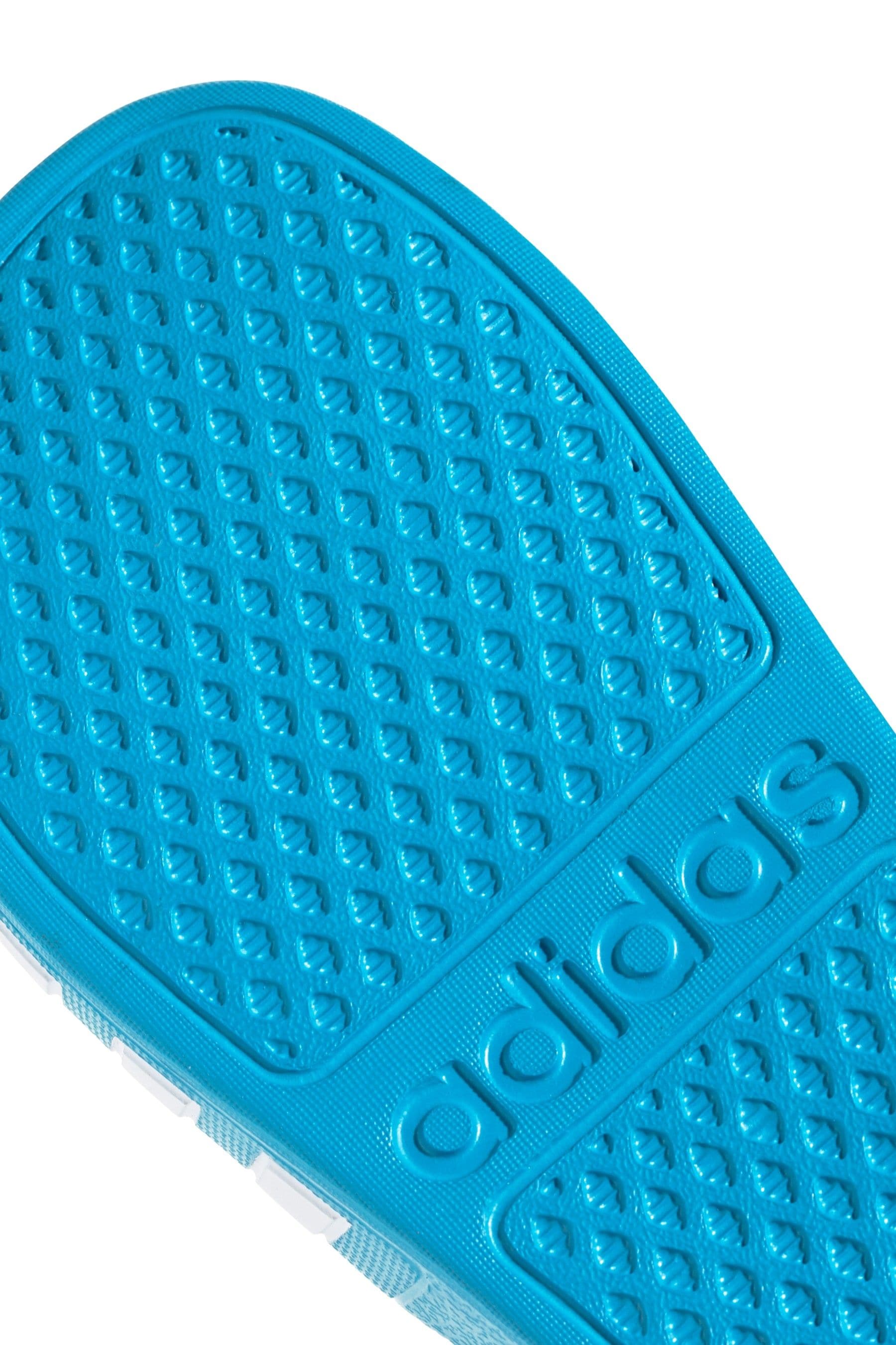 Buy adidas Blue Adilette Aqua Kids Sandals from Next Ireland