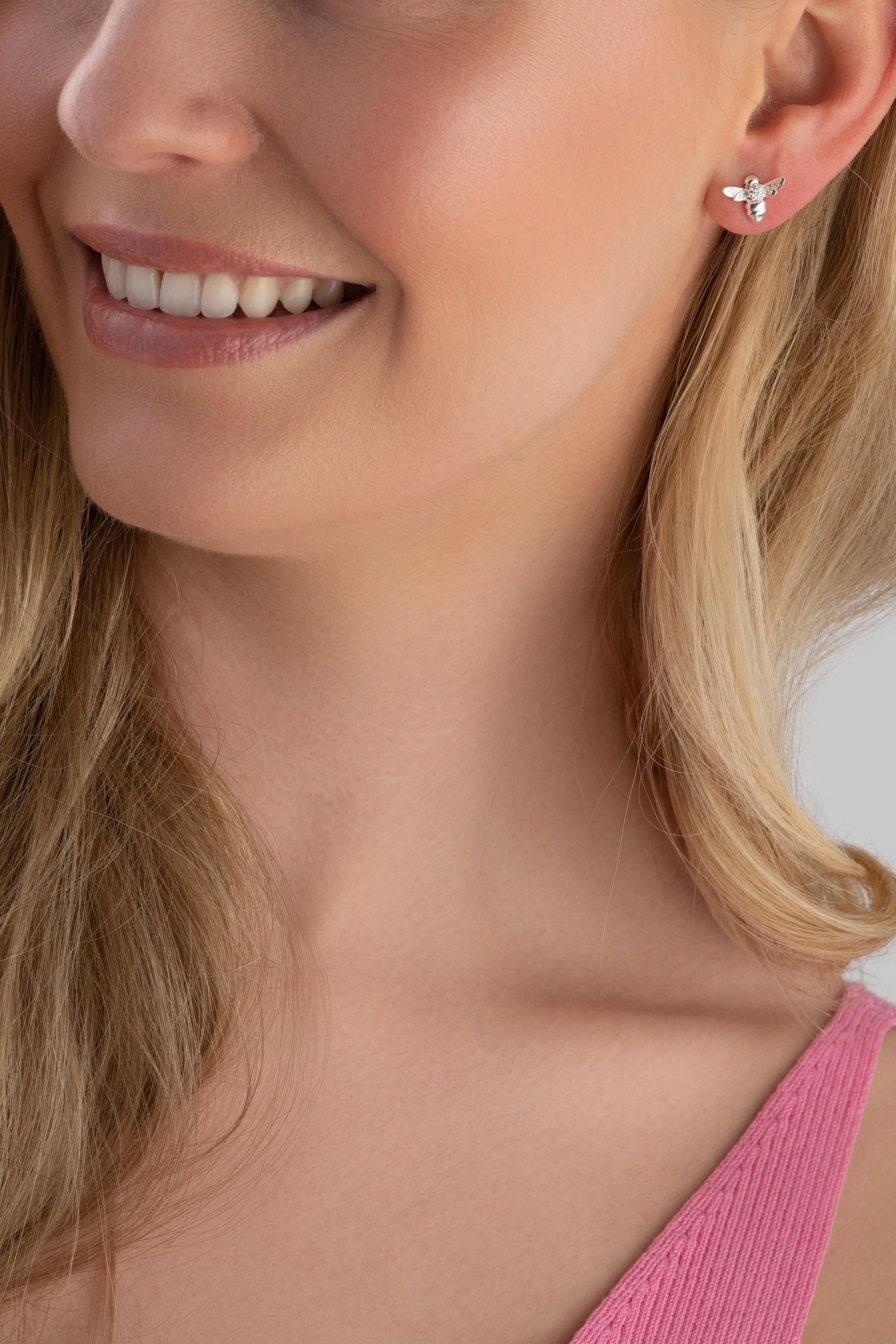 Beaverbrooks bee earrings cheap