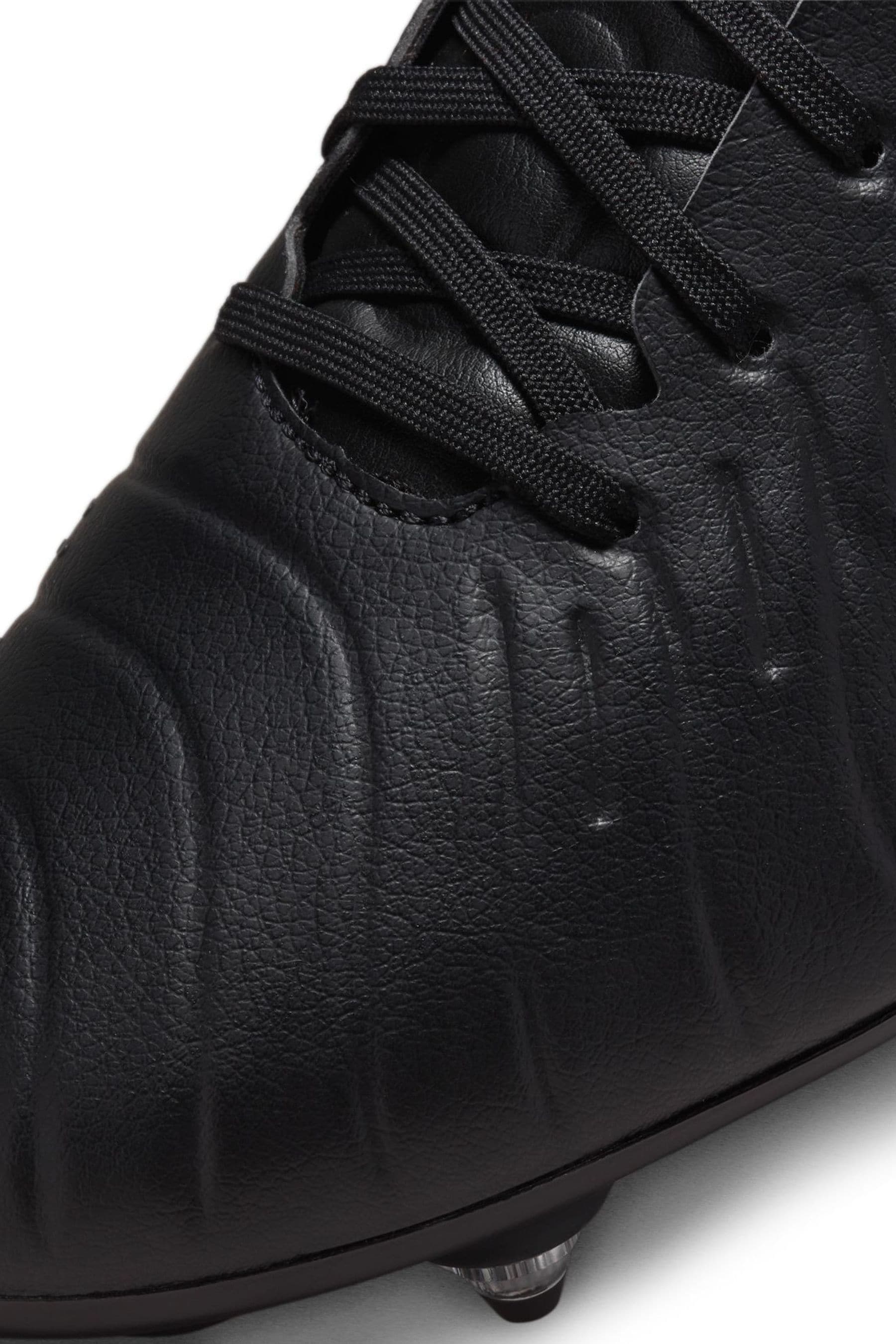 Nike Black Tiempo Legend 10 Academy Soft Ground Football Boots