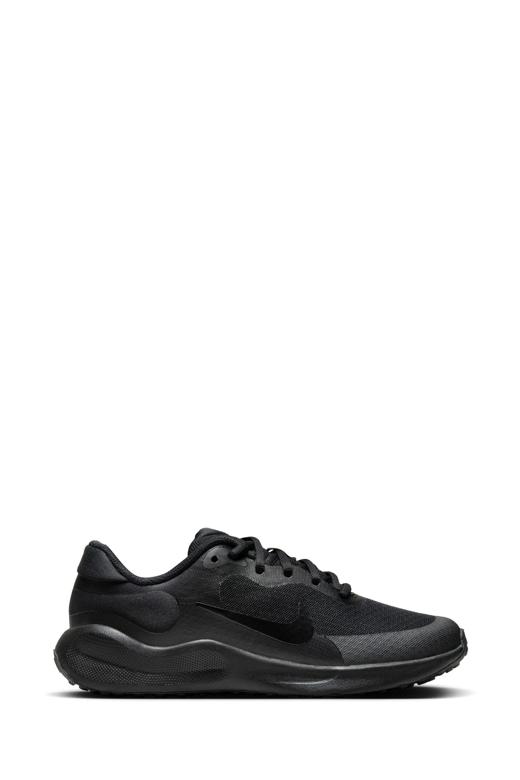All black nike trainers kids discount