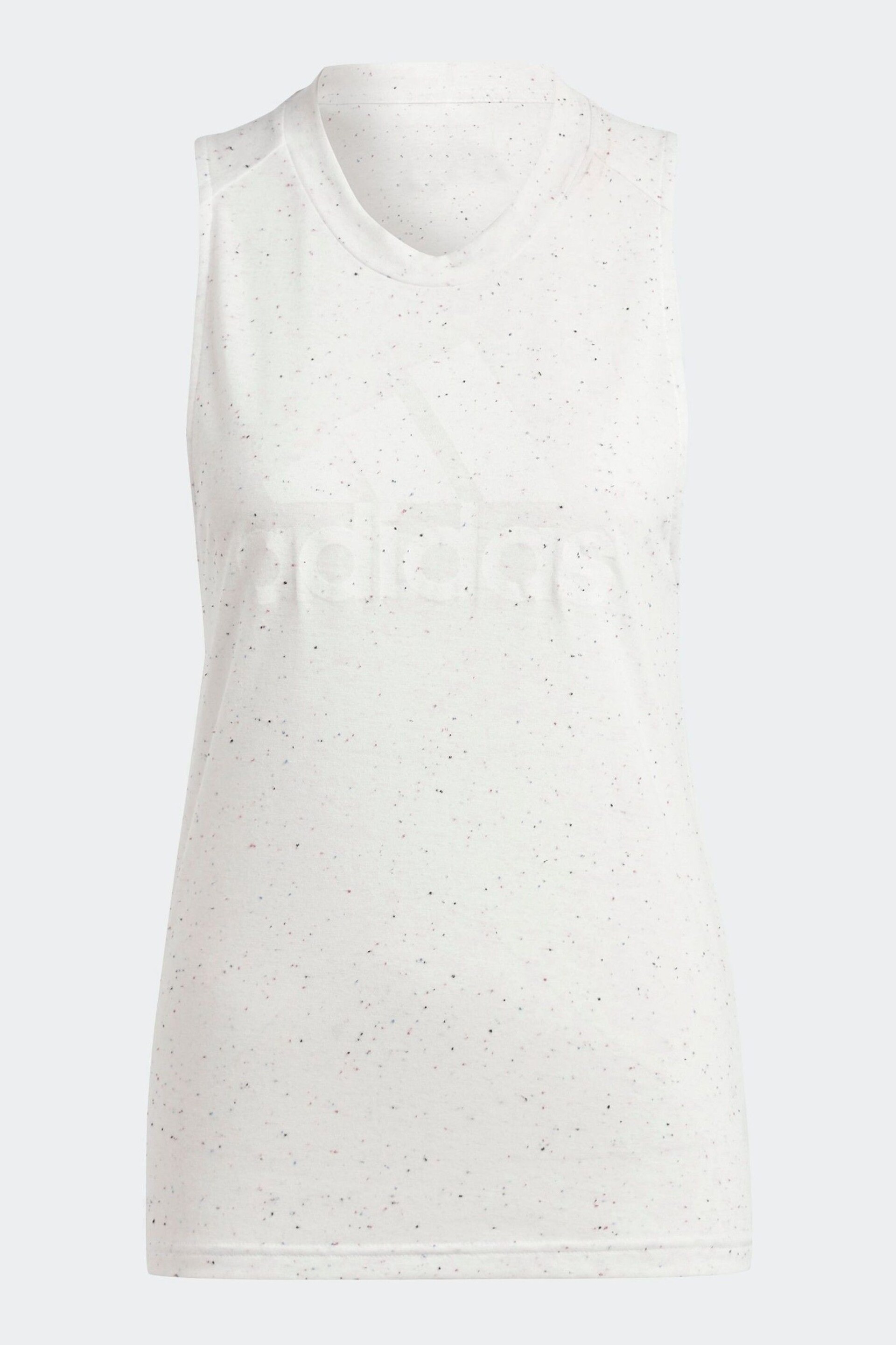 adidas Off White Sportswear Future Icons Winners 3.0 Tank Top - Image 6 of 6