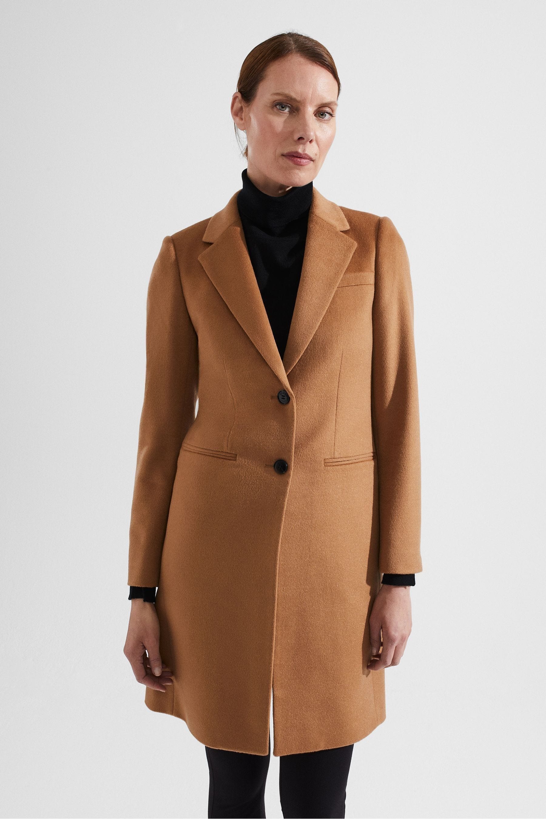 Hobbs tilda top hot pink coat