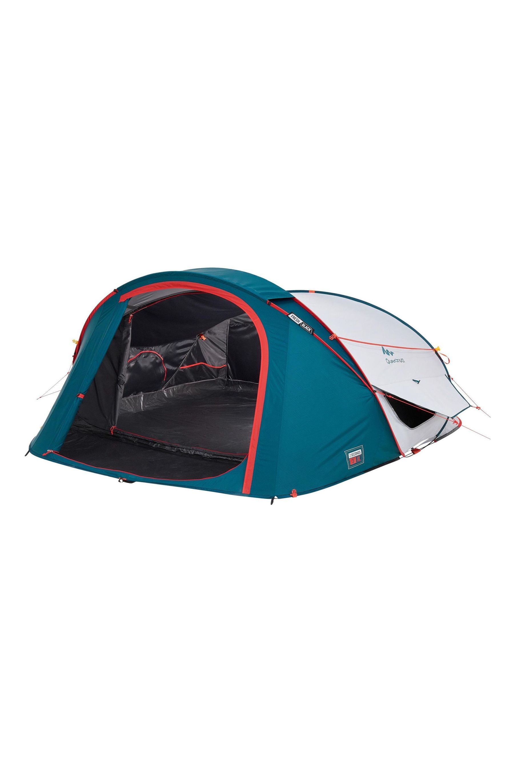Buy Decathlon Camping Tent 2 Seconds Xl Fresh Black 3 Person Quechua from the Next UK online shop