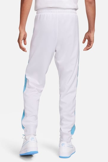Nike White Sportswear Polyknit Joggers