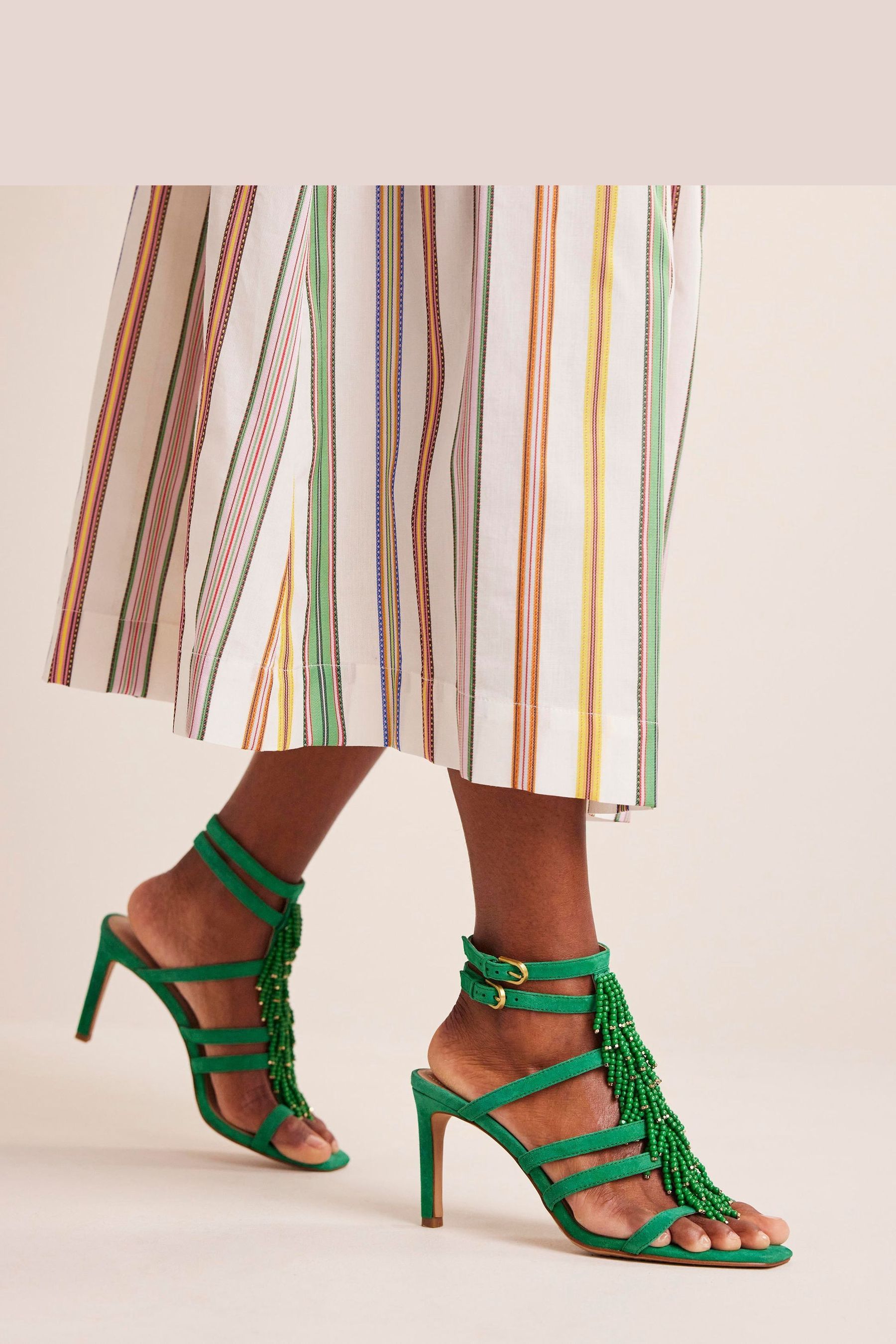 Green sandals next online