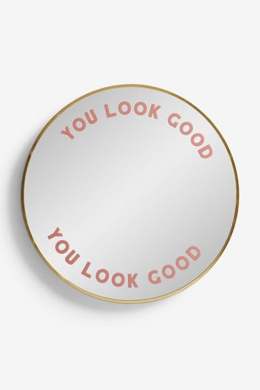 Novogratz Brass You Look Good Mirror