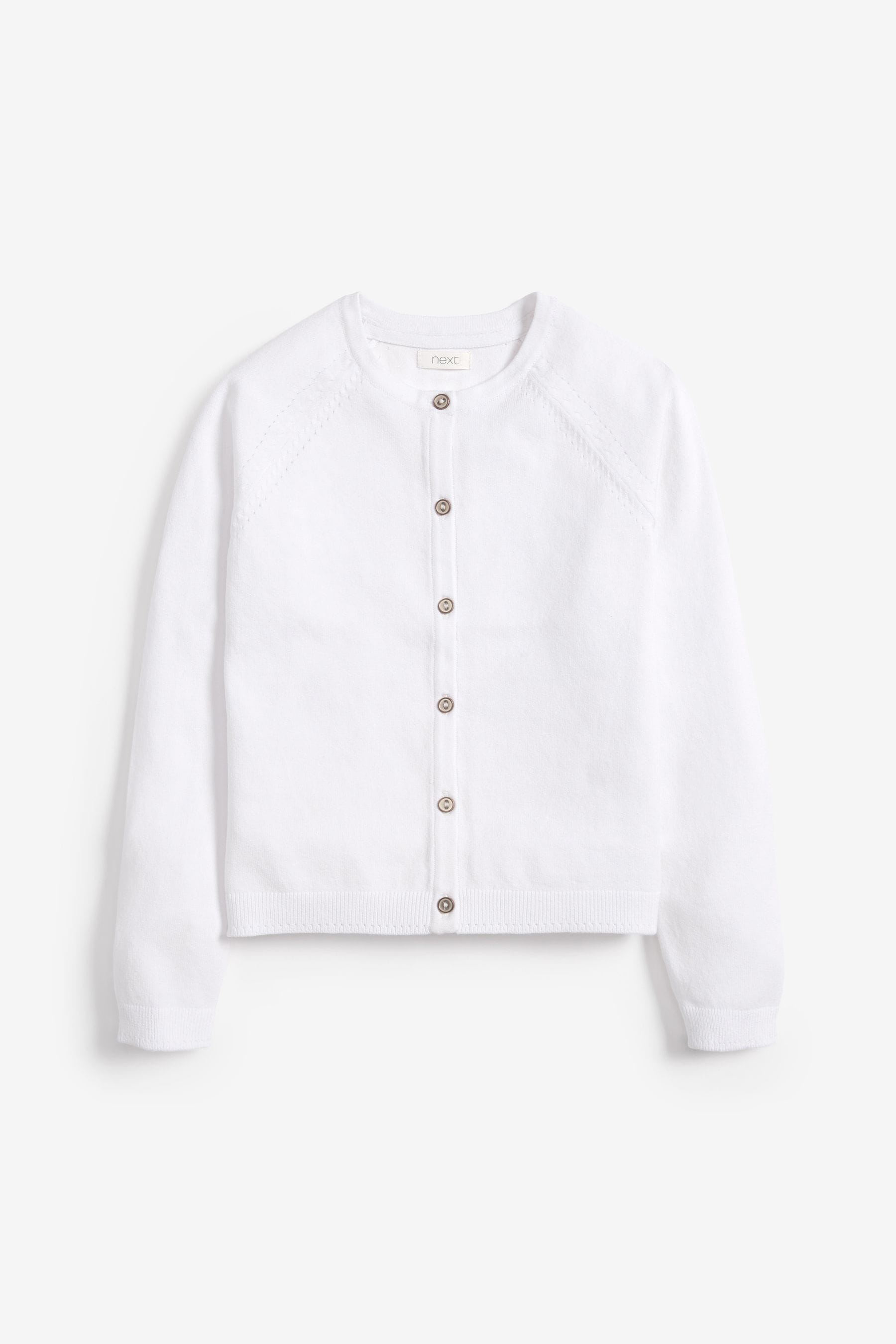 White closet cardigan top