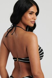 South Beach Monochrome Crinkle Textured Bandeau Top Set - Image 4 of 5