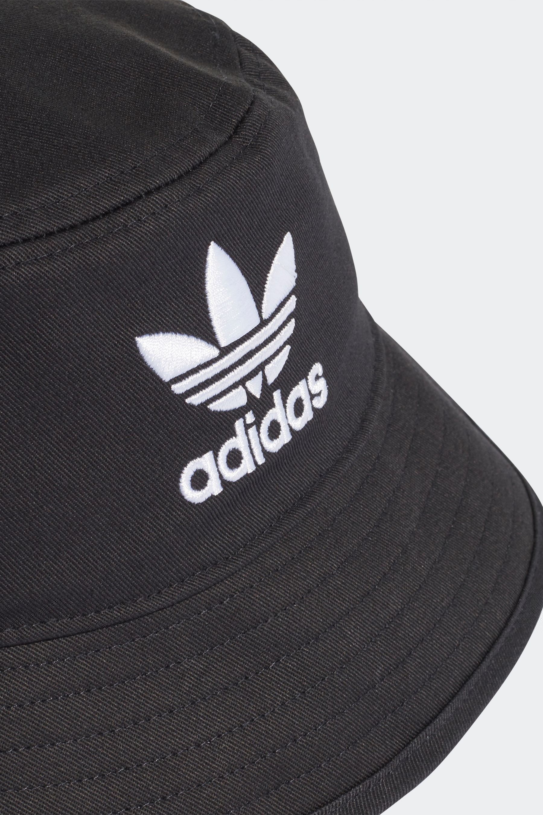 Buy adidas Originals Black Trefoil Bucket Hat from Next Luxembourg