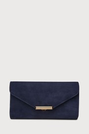 LK Bennett Lucy Clutch Bag With Flap Detail - Image 1 of 4