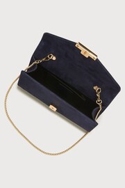 LK Bennett Lucy Clutch Bag With Flap Detail - Image 3 of 4