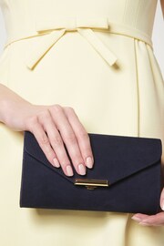 LK Bennett Lucy Clutch Bag With Flap Detail - Image 4 of 4