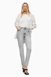AllSaints Grey Dax Jeans - Image 2 of 6