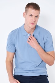 Crew Clothing Classic Pique 100% Cotton Polo Shirt - Image 4 of 5