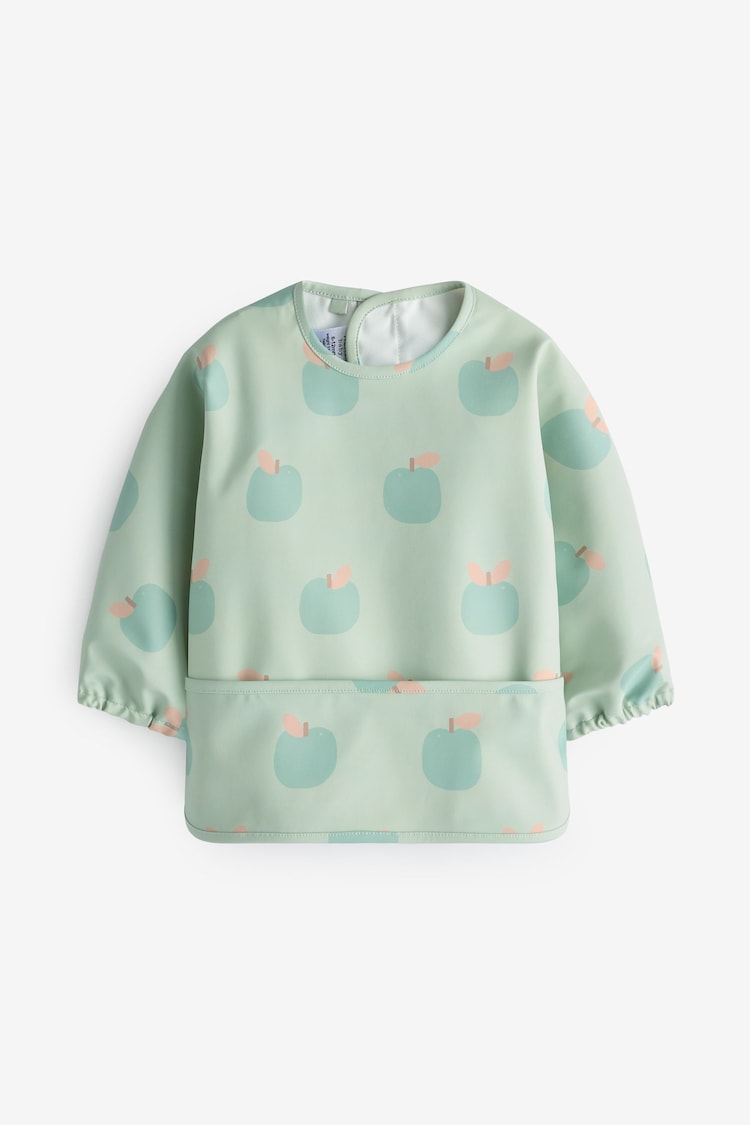 Apple Baby Weaning And Feeding Sleeved Bibs - Image 1 of 1