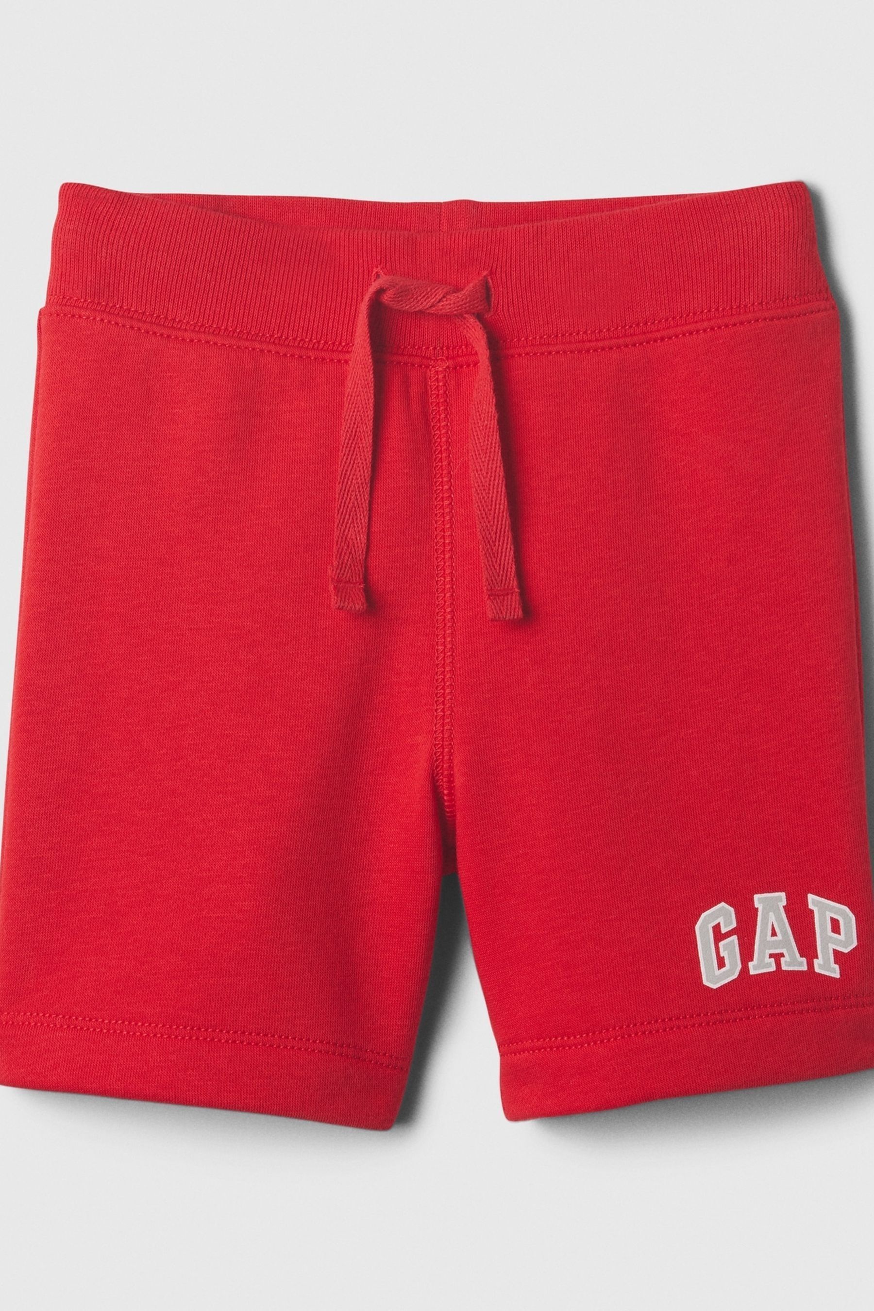Buy Gap Red Pull On Logo Baby Jogger Shorts Newborn 5yrs from Next Luxembourg