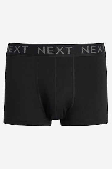 Black Hipster Boxers