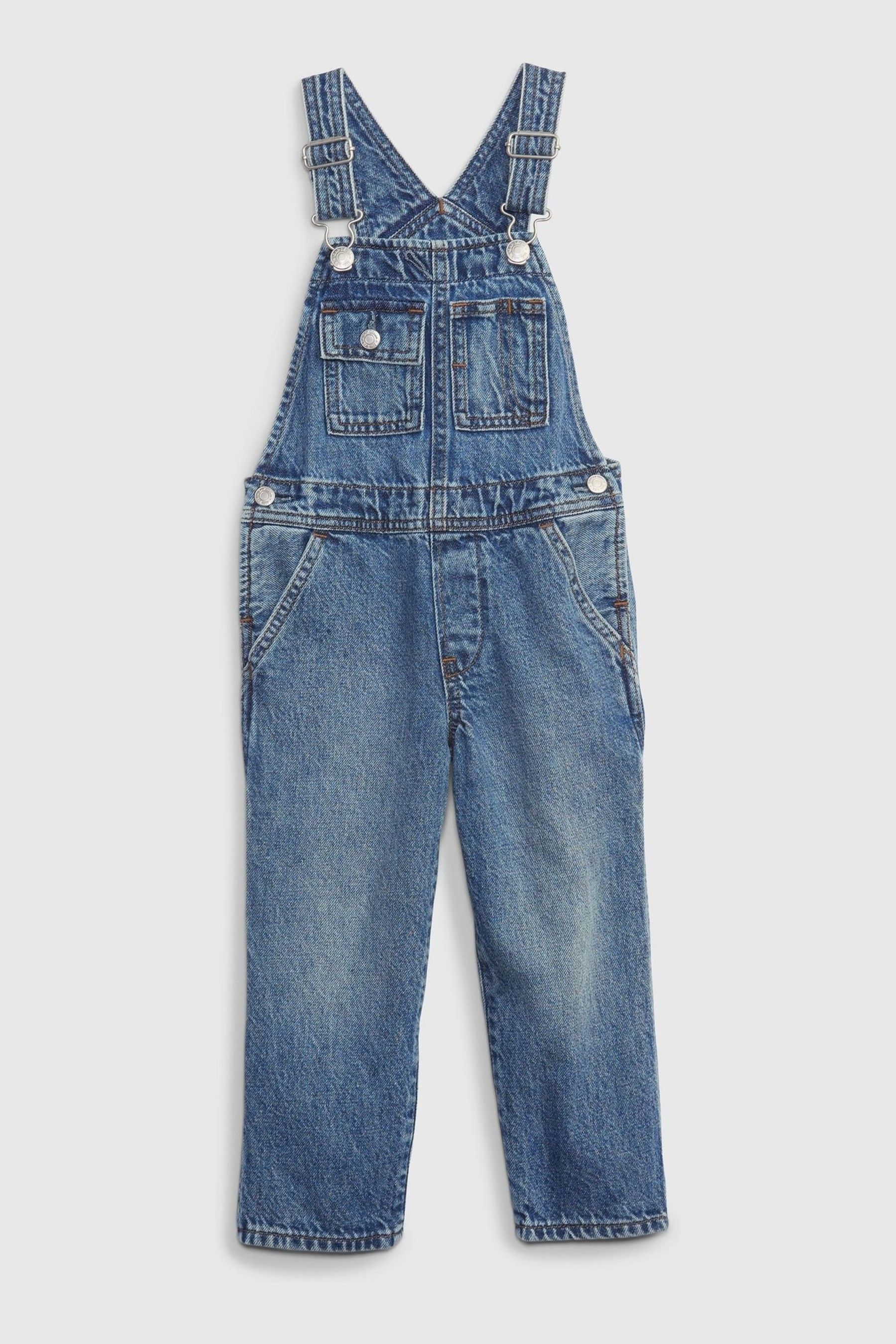 Gap white dungarees 2025