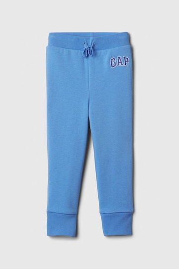 Gap Blue Logo Pull On Soft Joggers (Newborn-5yrs)
