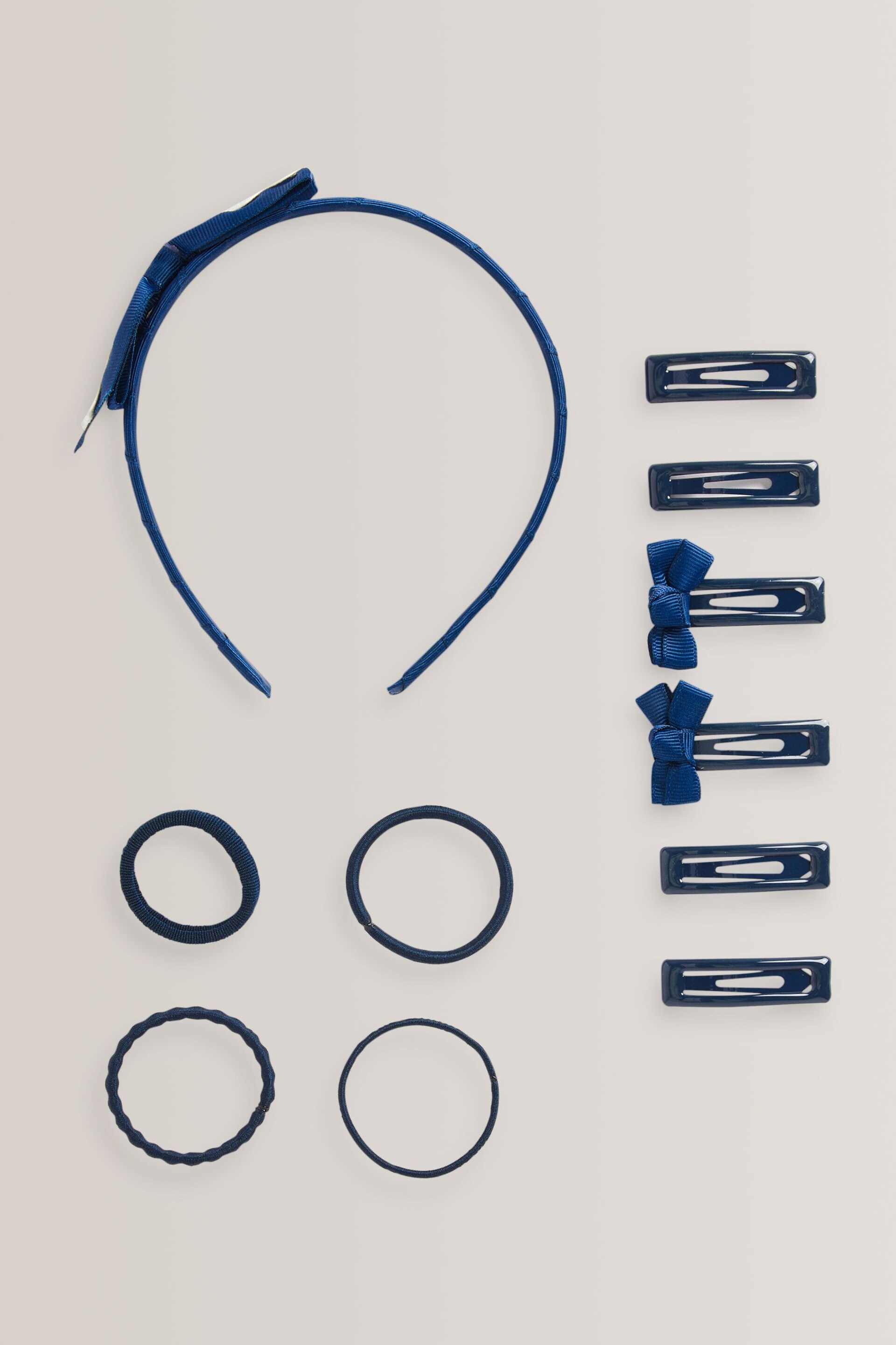 Navy Hair Accessories Bundle - Image 1 of 2