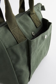 Khaki Green Handheld Lunch Bag - Image 4 of 4