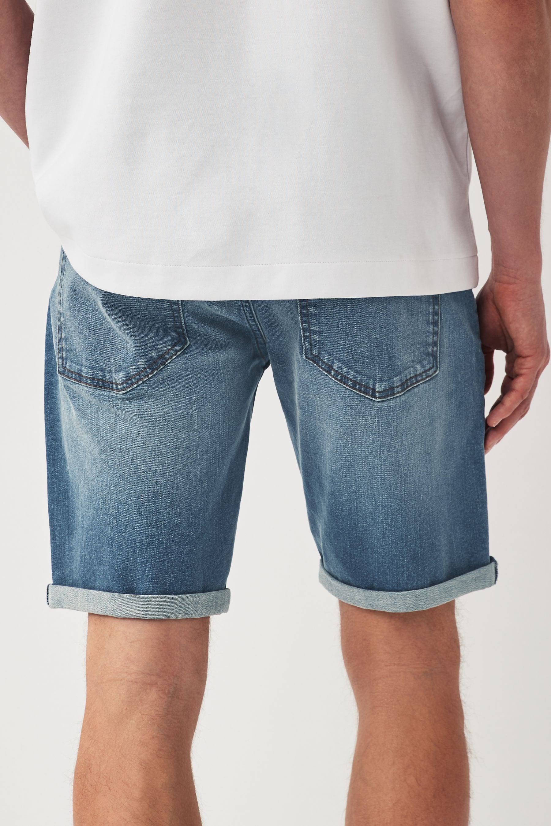 Next jean shorts store