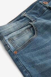 Blue Slim Fit Stretch Denim Shorts - Image 8 of 9